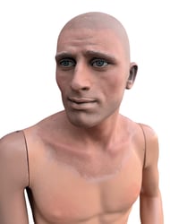 Stunning Painted Male Mannequin