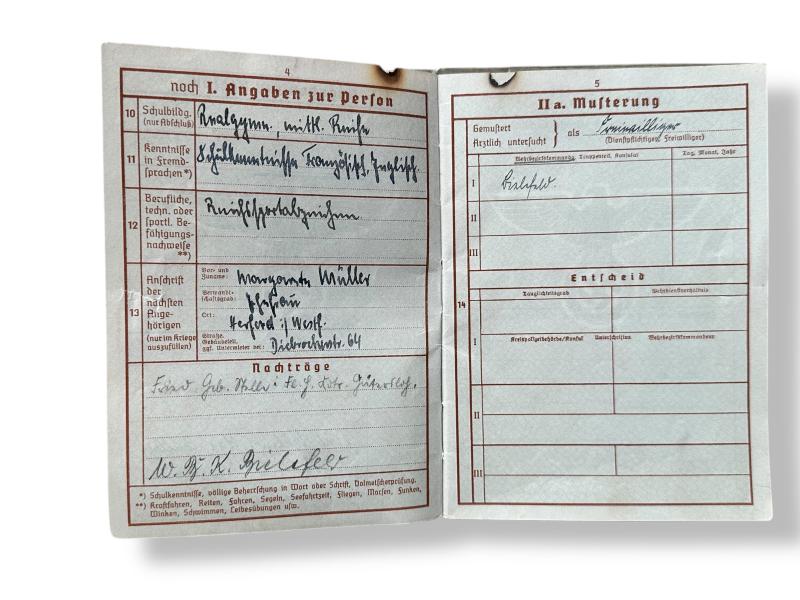 Grouping of Hauptmann Heinz-Joachim Müller