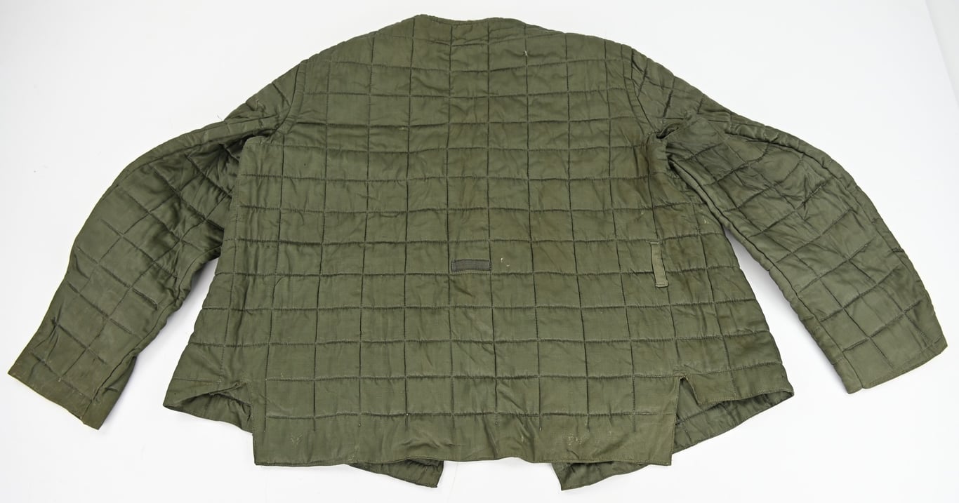 German WH Quilted Rayon Parka Liner