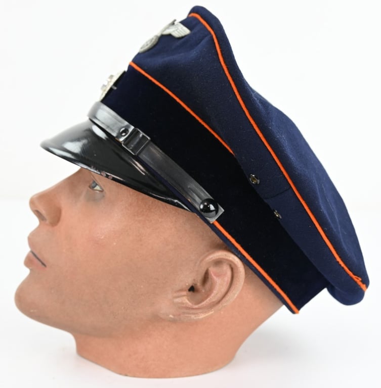 German Postschutz EM/NCO Visor Cap
