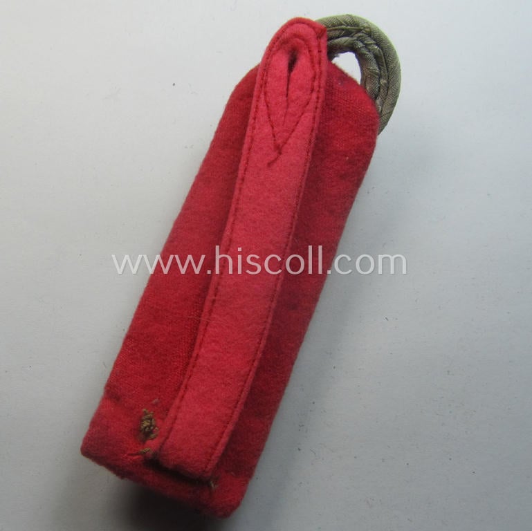 Single, WH (Heeres) 'cyphered', officers'-type shoulderboard: 'Major des Panzer-Rgts. 7'