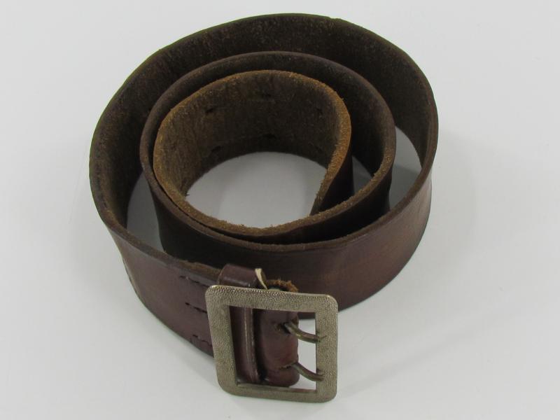 WH/LW Brown Officer ‘Zweidorn’ Double Claw Belt