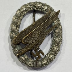 LW FJ Paratrooper Badge Assmann