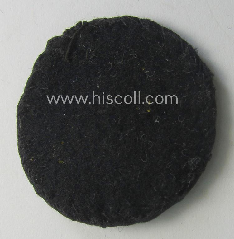 Attractive - and truly scarcely found! - 'TeNo'- (= 'Technische Nothilfe'-) so-called: trade- ie. special-career-patch as was specifically intended for staff-members acting as: 'Luftschutz Dienst' (ie. air-raid warden) member