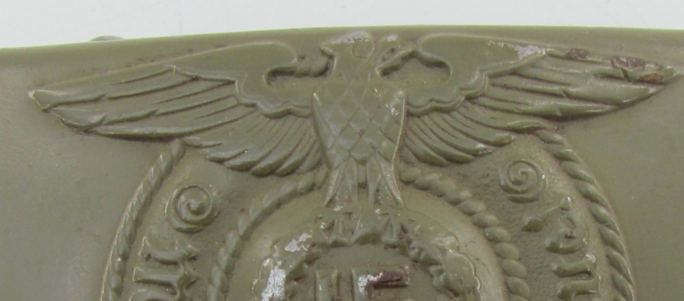Rare 1st Pattern RODO Waffen-SS EM/NCO Belt Buckle