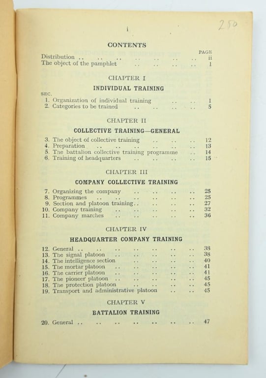 British WW2 Training Pamphlet No.37