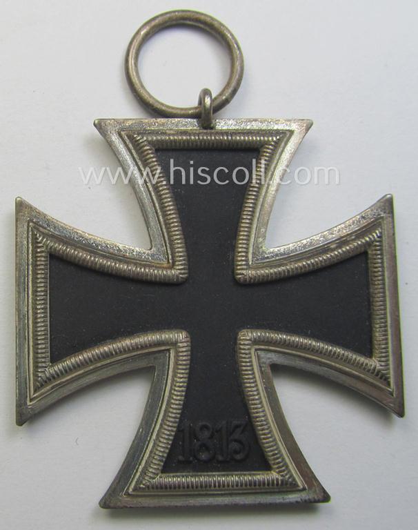 'EKII. Klasse' being a maker- (ie. '65'-) marked example that comes together with its confectioned ribbon (ie. 'Bandabschnitt') by the maker (ie. 'Hersteller'): 'Klein & Quenzer'