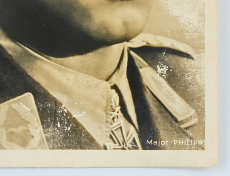 German LW Postcard 'Major Philipp'