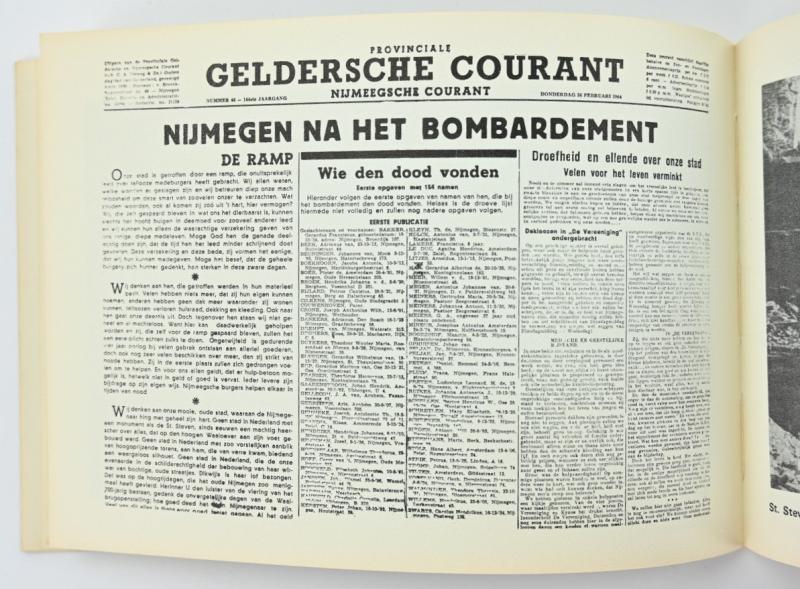 Dutch Book WW2 'Nijmegen De Ramp'