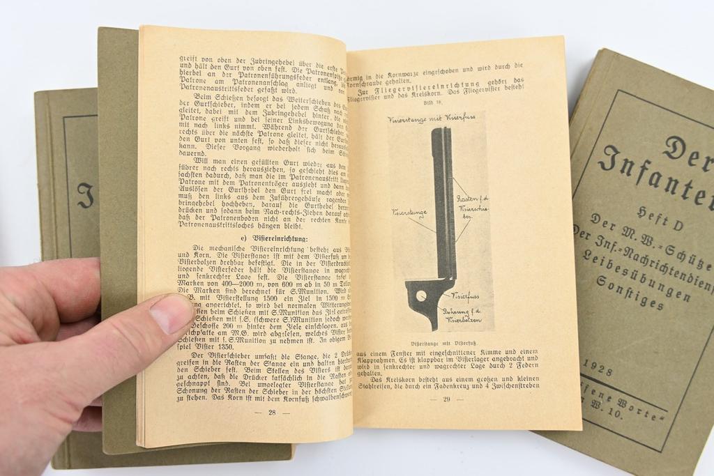 German Reichswehr Infantry Booklet Set