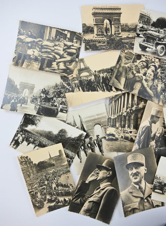French WW2 Picture set 'Liberation of Paris'