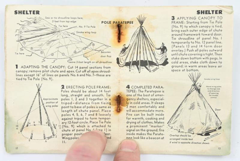 US WW2 AAF Parachute Manual