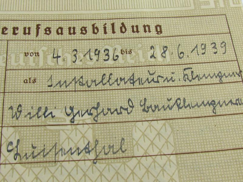 German Arbeitsbuch 1st pattern