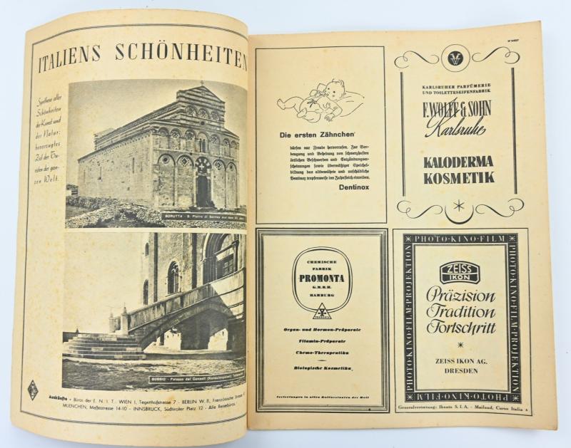 German/Italian Magazine 'Tempo' 1943