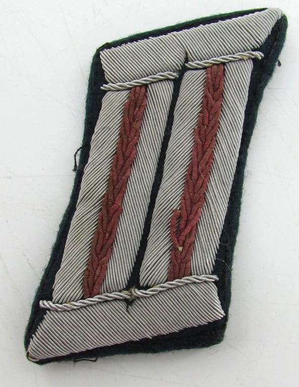 Wehrmacht Officer Collar Tabs – Military Administration/Justice