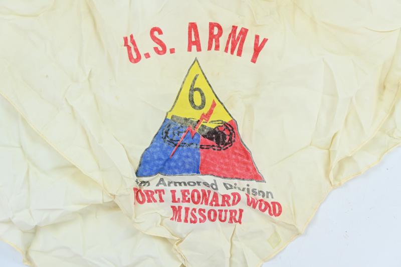 US 6th Armored Division Scarf