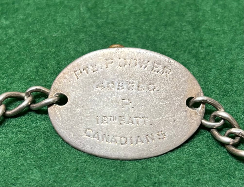 WW1 Canadian Identity Bracelet -18th Battalion CEF