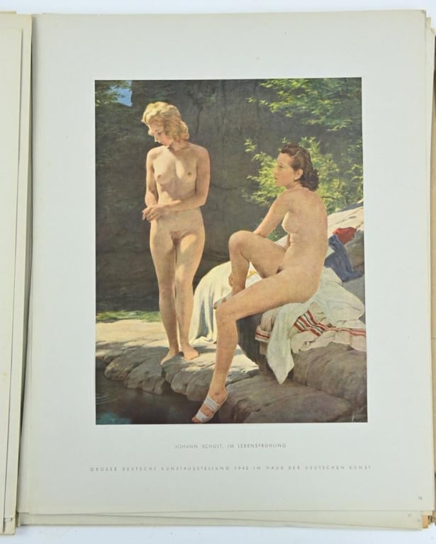 German Third Reich 'Grosse Deutsche Kunstausstellung 1942'  Portofolio