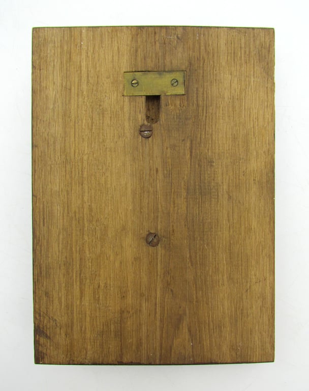 Adolf Hitler bronze wall plaque