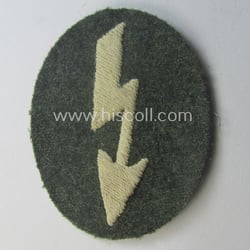 WH (Heeres) trade- and/or special-career insignia ie. hand-embroidered...