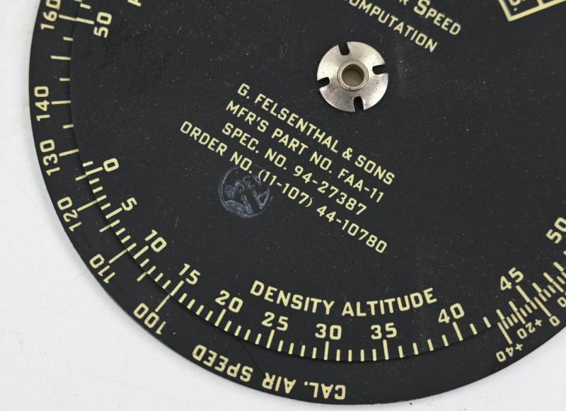 USAAF WW2 Time and Distance Computer Type D-4
