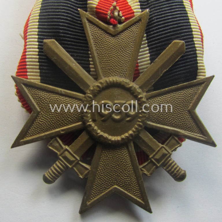 '1957-pattern 'Einzelspange': 'Kriegsverdienstkreuz II. Klasse mit Schwn.'