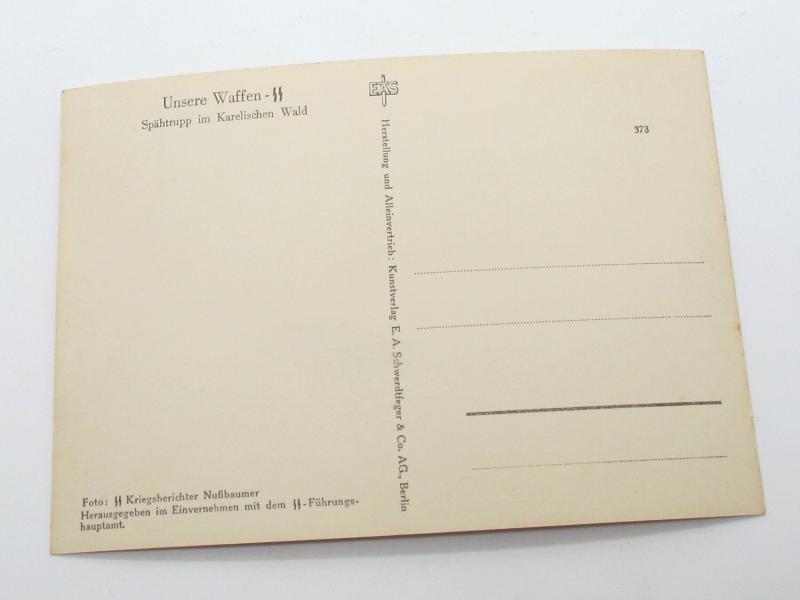 Postcard : Unsere Waffen-SS