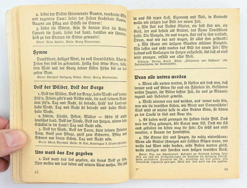 German RAD Marching Songbook