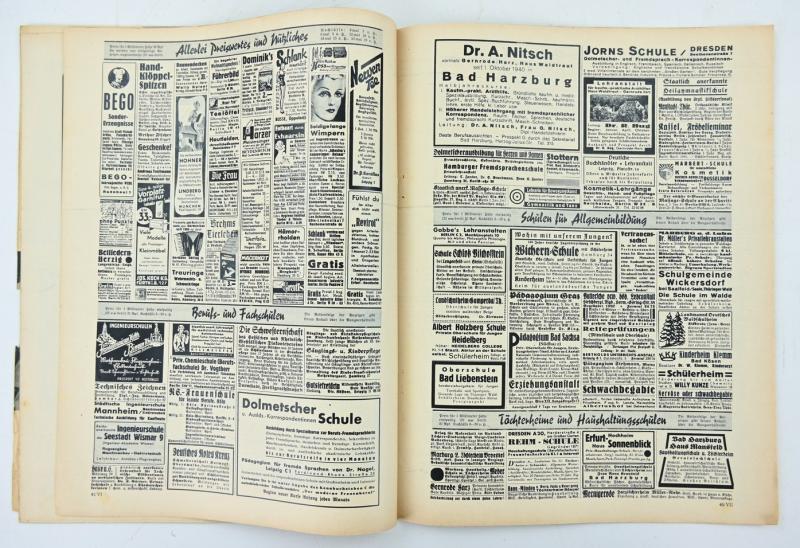 German Magazine 'Die Neue Gartenlaube' 6 November 1940