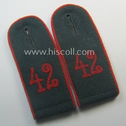 Pair of early-war-period, WH (Heeres) 'M40'-pattern, neatly 'cyphered'...