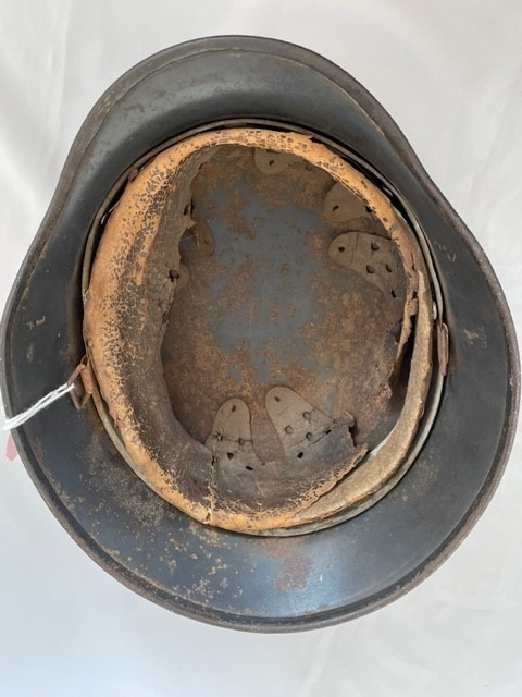 M35 GERMAN WWII DOUBLE DECAL CAMOUFLAGE LUFTWAFFE HELMET
