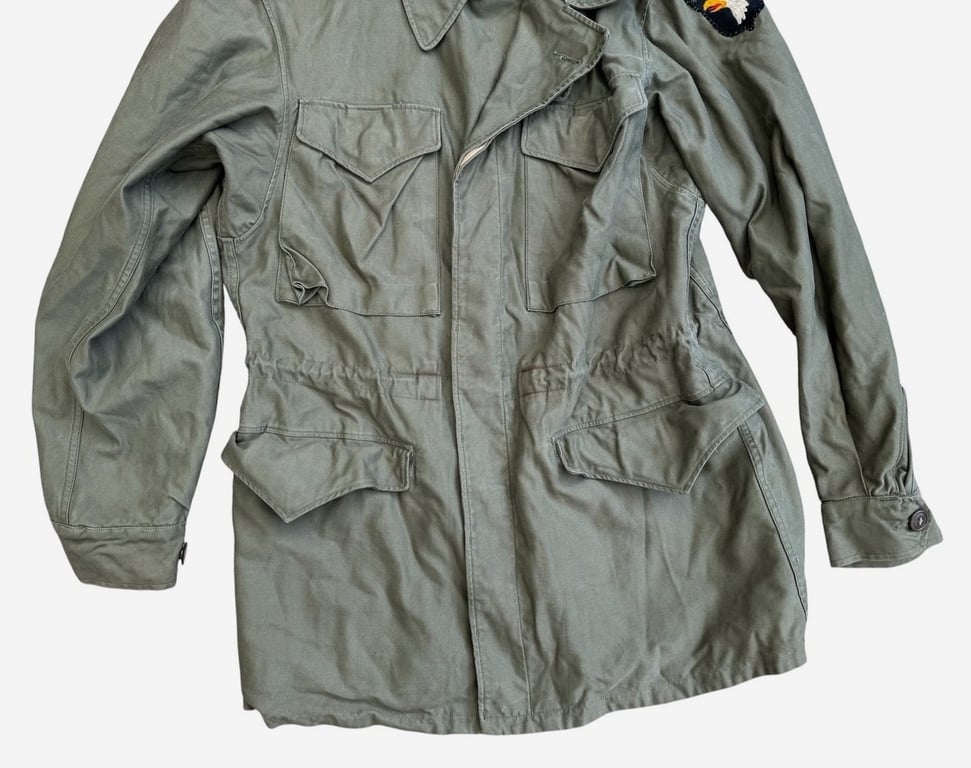 U.S. WWII Army M-1943 Field Jacket – 101st Airborne Attributed