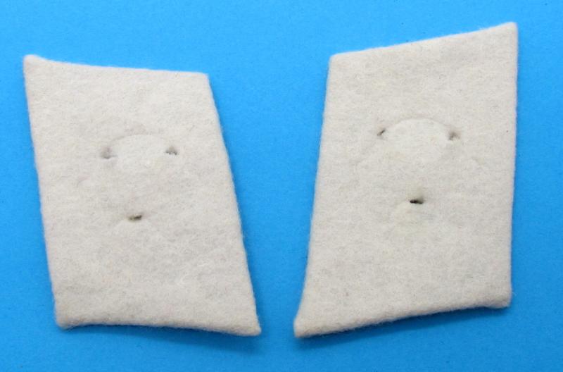 Luftwaffe Hermann Göring division Panzer collar tabs .