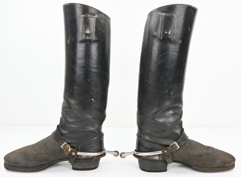 German WH Cavalry Jackboots with Spurs