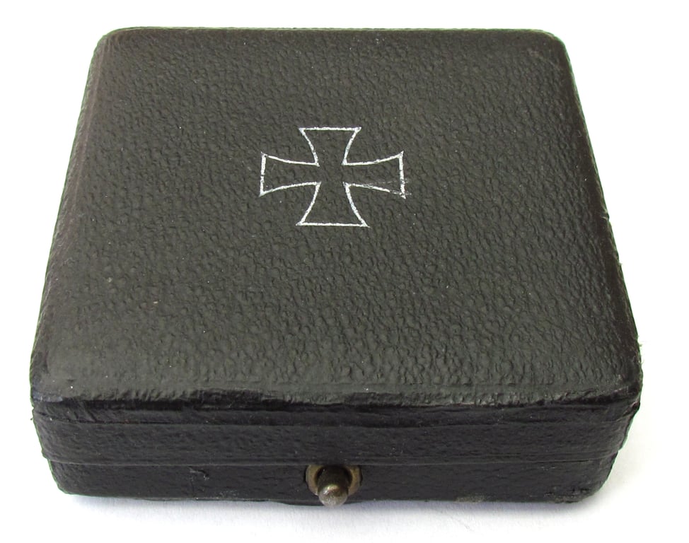 Iron Cross 1st Class 1939 by Paul Meybauer, Berlin in Case