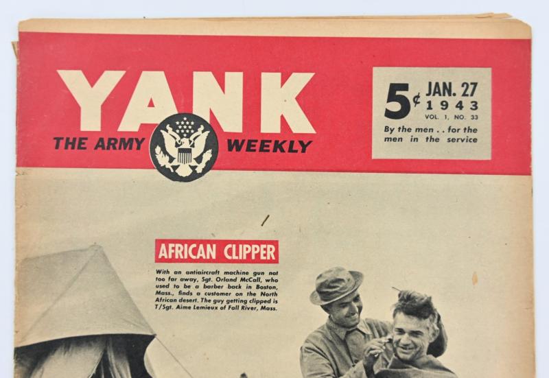 US WW2 Yank Magazine 27 January 1943