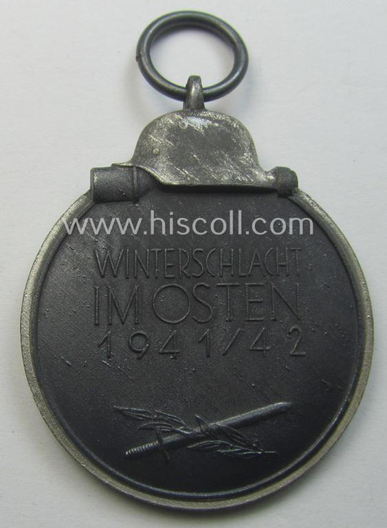 Medal-set: 'Winterschlacht im Osten 1941-42' being a maker- (ie. '127'-) marked specimen by the maker: 'Moritz Hausch AG'