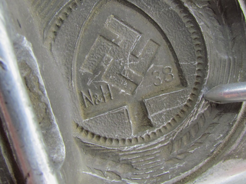 Reich Labor Service (RAD) buckle (Maker N&H 1938)