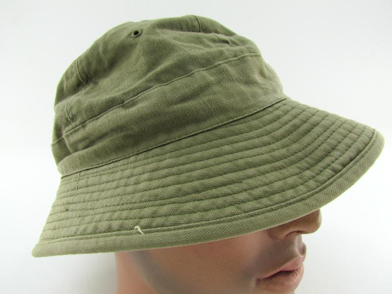 US WWII M-1941 Pattern HBT Daisy Mae Cap