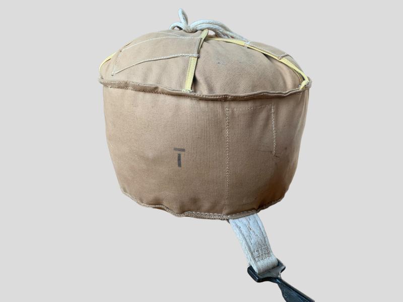 British Airborne Container Parachute in White