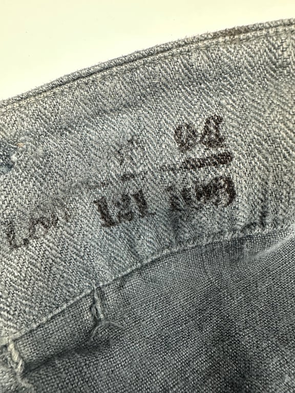 WW2 German M40 HBT or Drillich combat trousers