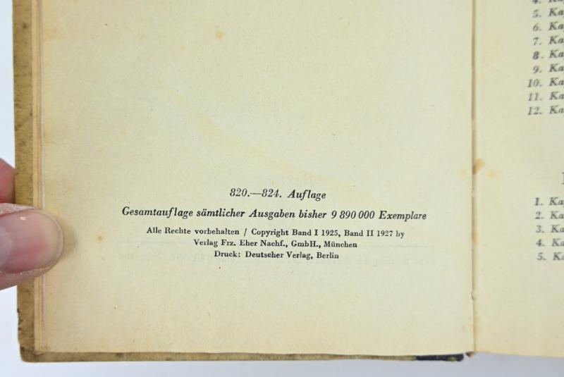 German Adolf Hitler Mein Kampf Book 1944