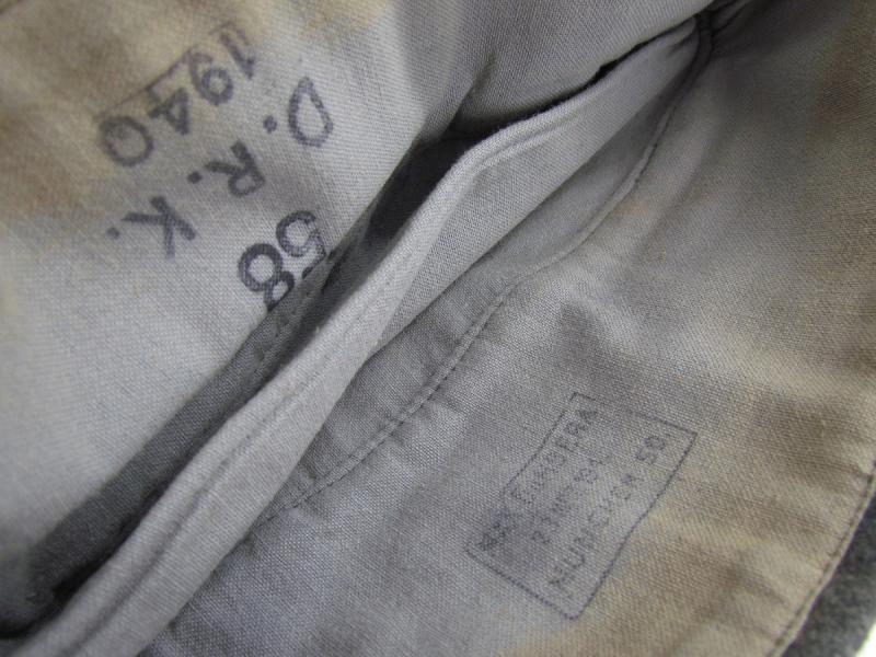 German Red Cross ‘DRK’ overseas cap ‘Schiffchen’ Maker Marked 1940