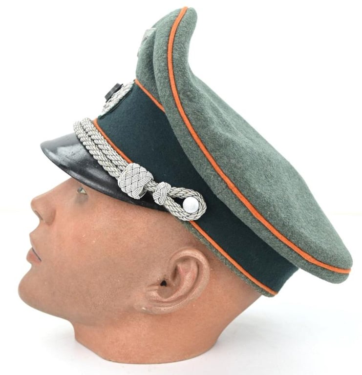 German WH Officer Visor Cap 'Feldgendarmerie'