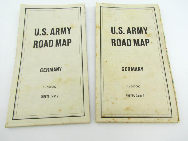 US Army Road Map Germany ( Complete )
