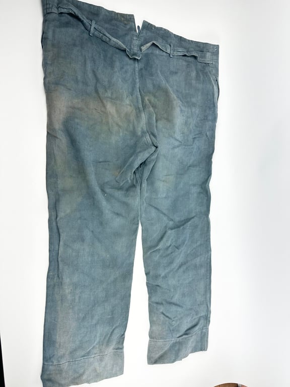 WW2 German M40 HBT or Drillich combat trousers