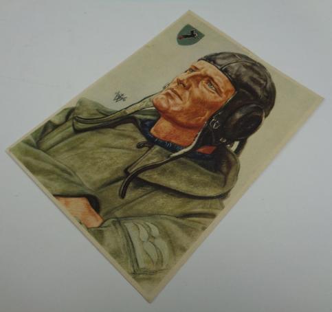 German "Willrich" Type postcard "Stuka Flieger"