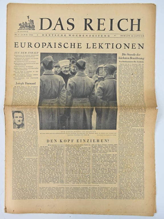 German Newspaper “Das Reich” January 1944