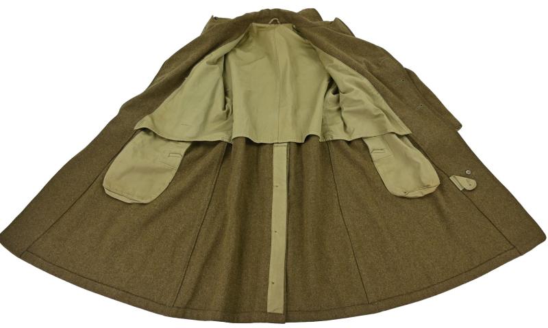 US WW2 Wool Melton Overcoat