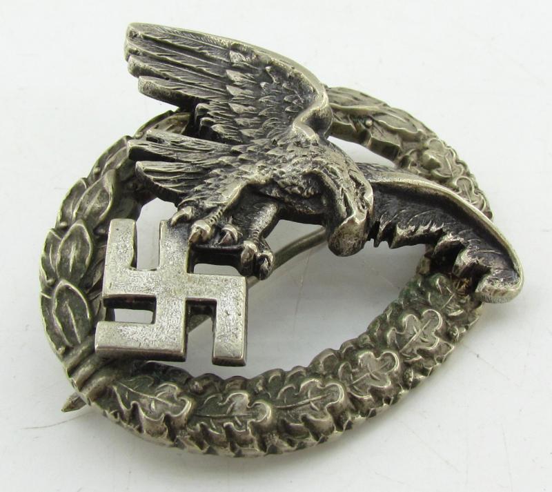 Luftwaffe Observer Badge 'CE Juncker'
